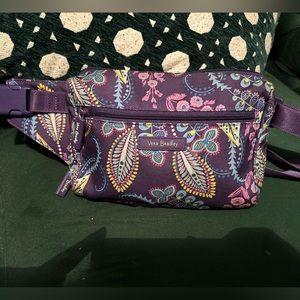 Vera Bradley Purple Floral Fanny Pack